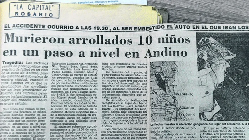 Hoy, detenemos por un momento la marcha para abrazar, con profundo respeto, la memoria de las 11 víctimas de la mayor tragedia de Andino.