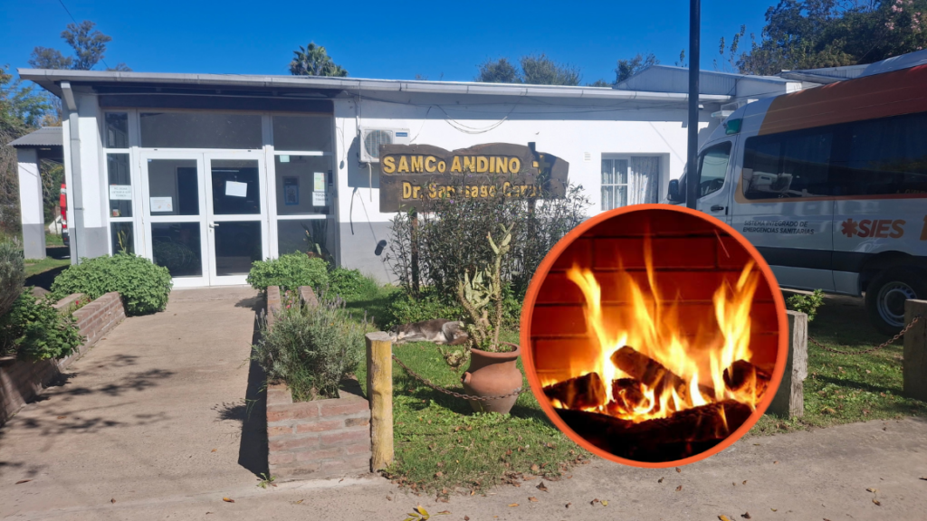 Un episodio doméstico relacionado con la calefacción movilizó la asistencia sanitaria en el Casco de Pueblo Andino. La paciente evoluciona favorablemente.